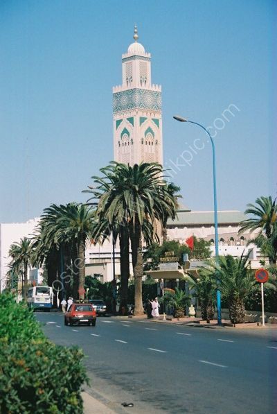 Minaret of Hassan II Mosque, Casablanca